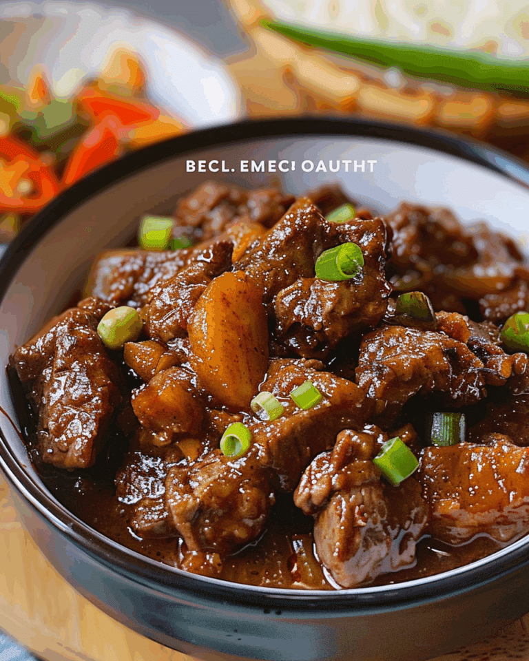 Beef Mechado