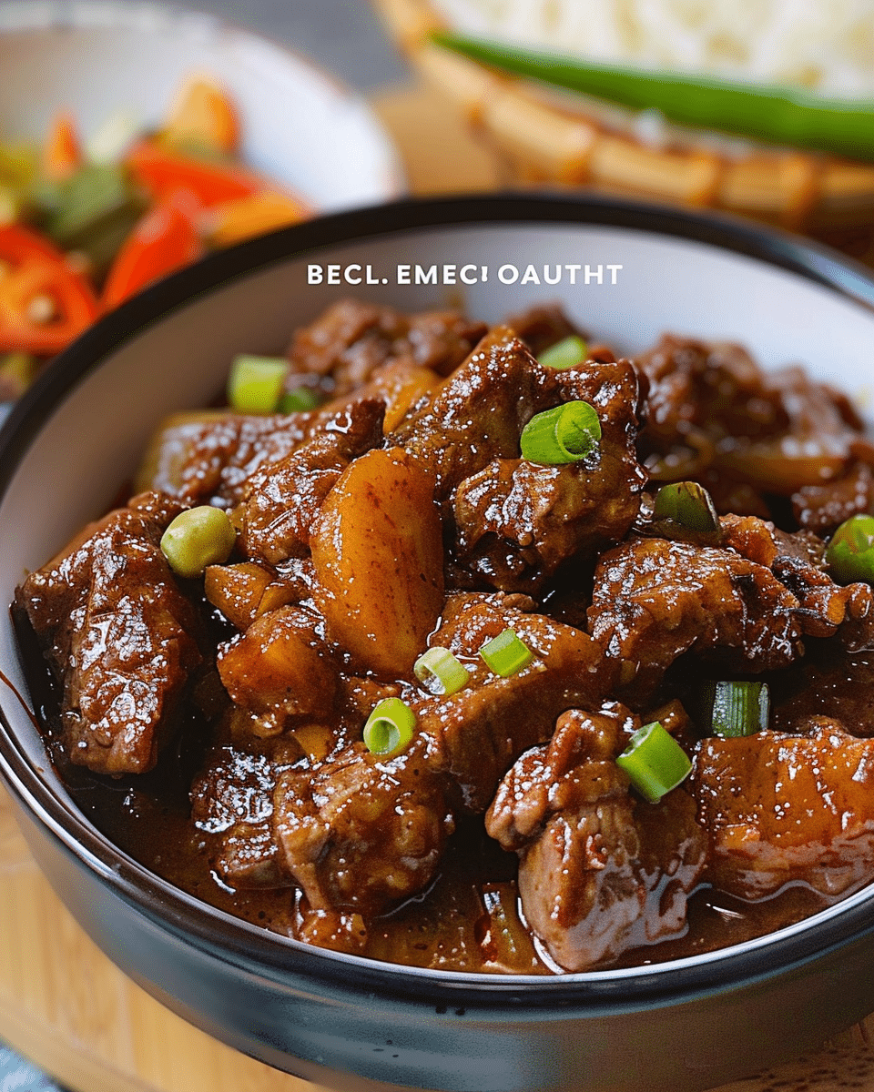 Beef Mechado