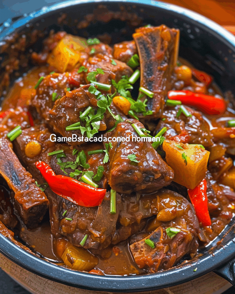 Beef Ribs Caldereta