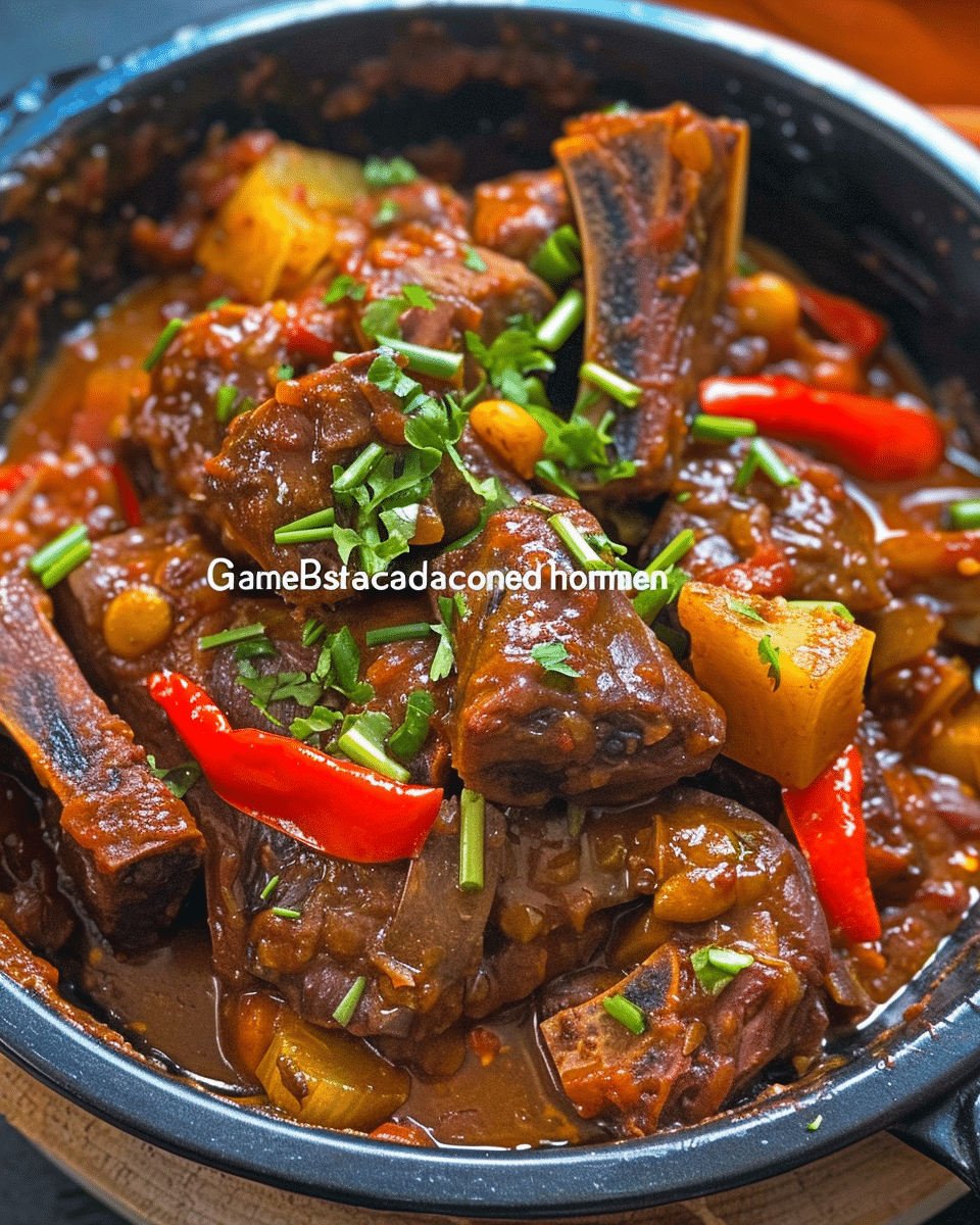 Beef Ribs Caldereta