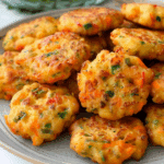 Cheesy Vegetable Fritters