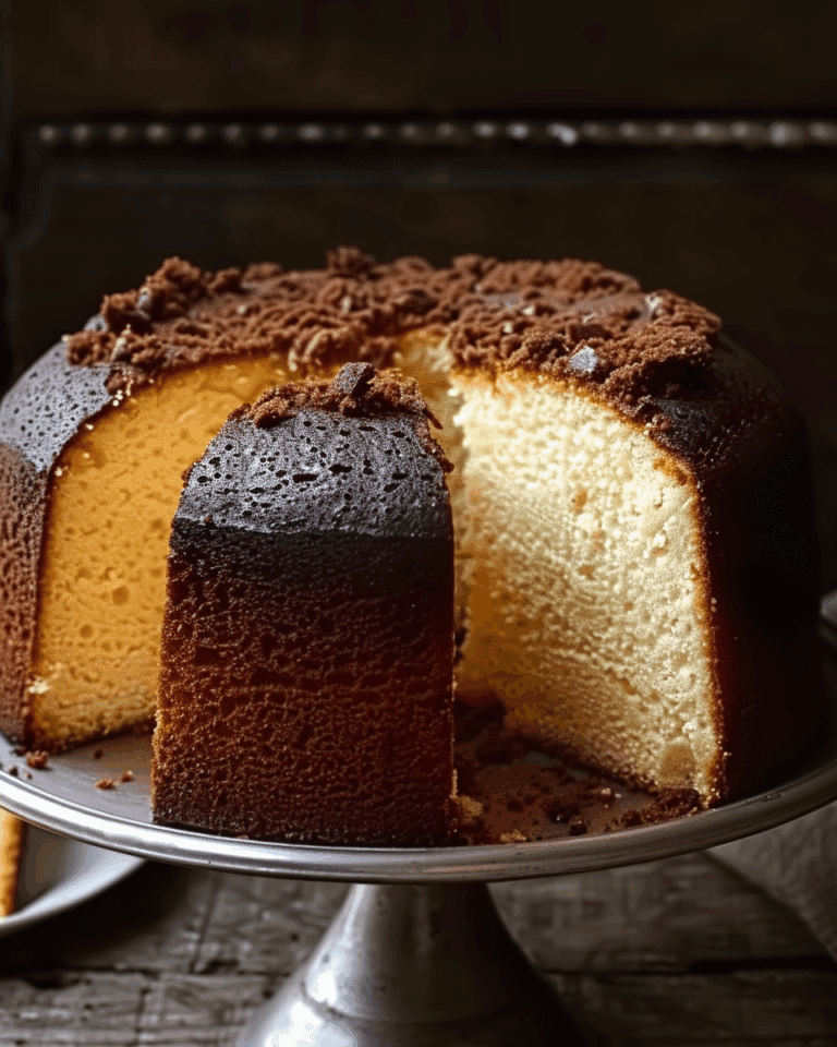 Classic Triple-Flavor Pound Cake