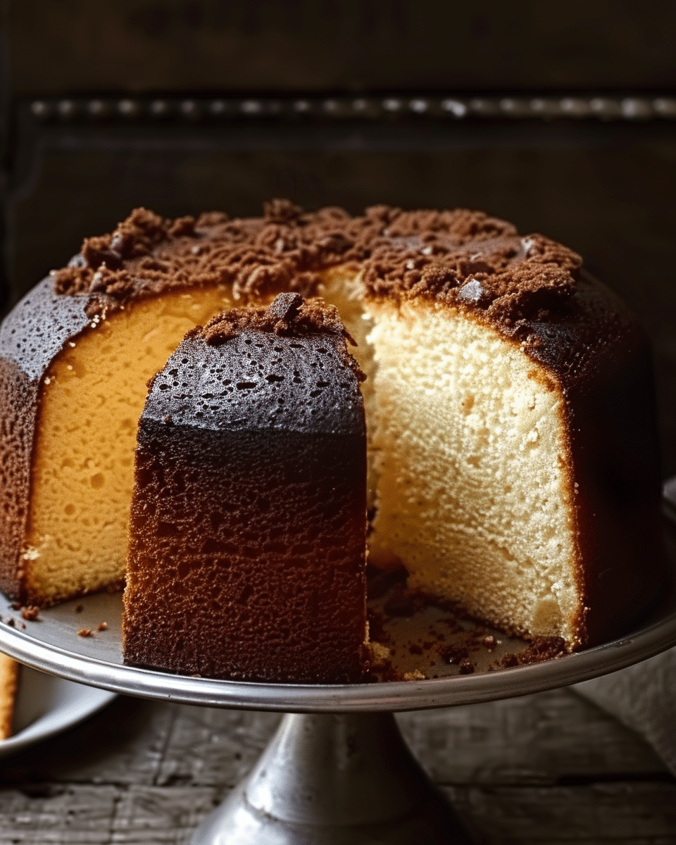 Classic Triple-Flavor Pound Cake