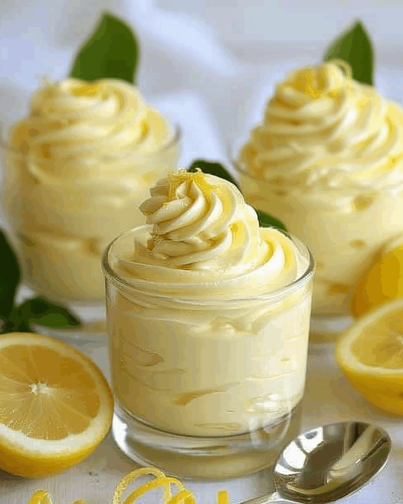 Creamy Lemon Mousse