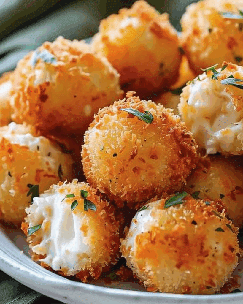 Crispy Cheese Balls