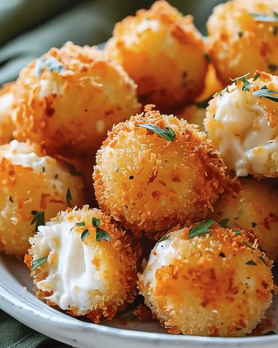 Crispy Cheese Balls