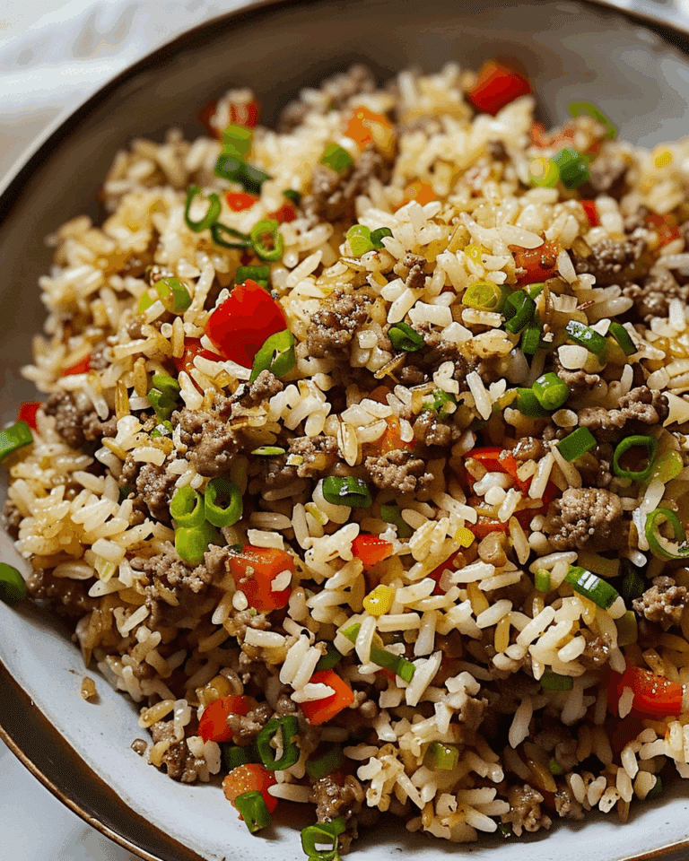 Dirty Rice with Ground Beef