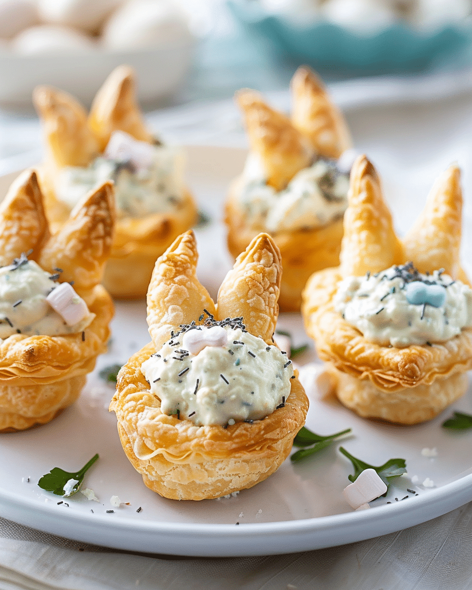 Easter Bunny Crescent Bites