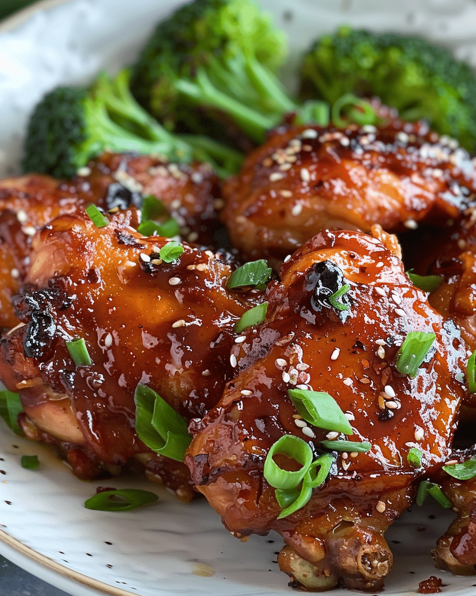 Easy Soy Garlic Chicken Thighs