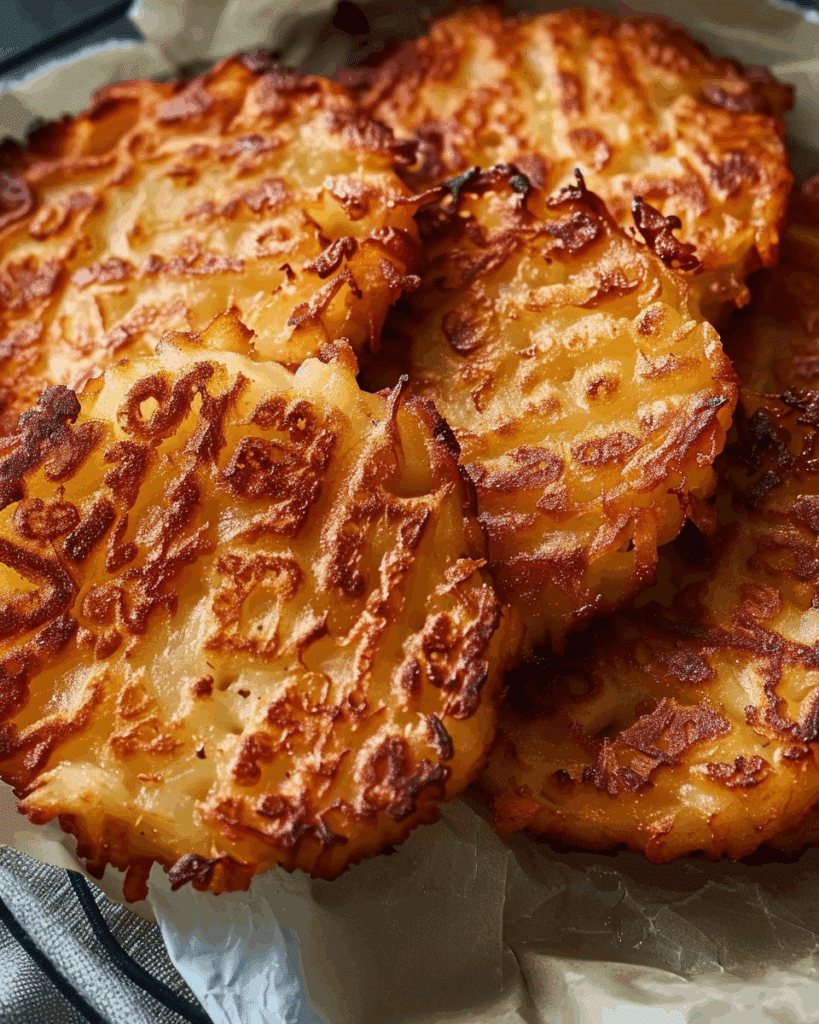 Golden Crispy Potato Fritters