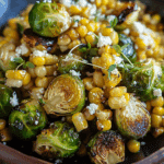 Mexican Street Corn Brussels Sprouts