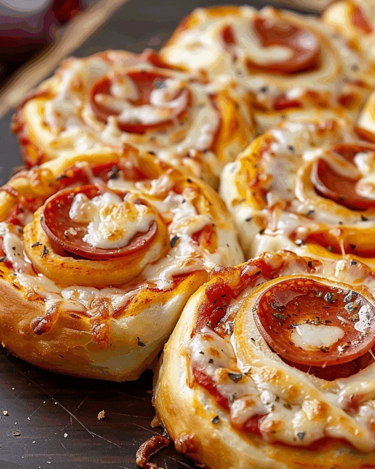 Pepperoni Pizza Pinwheels