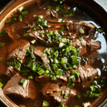 Slow Cooker Steak Soup