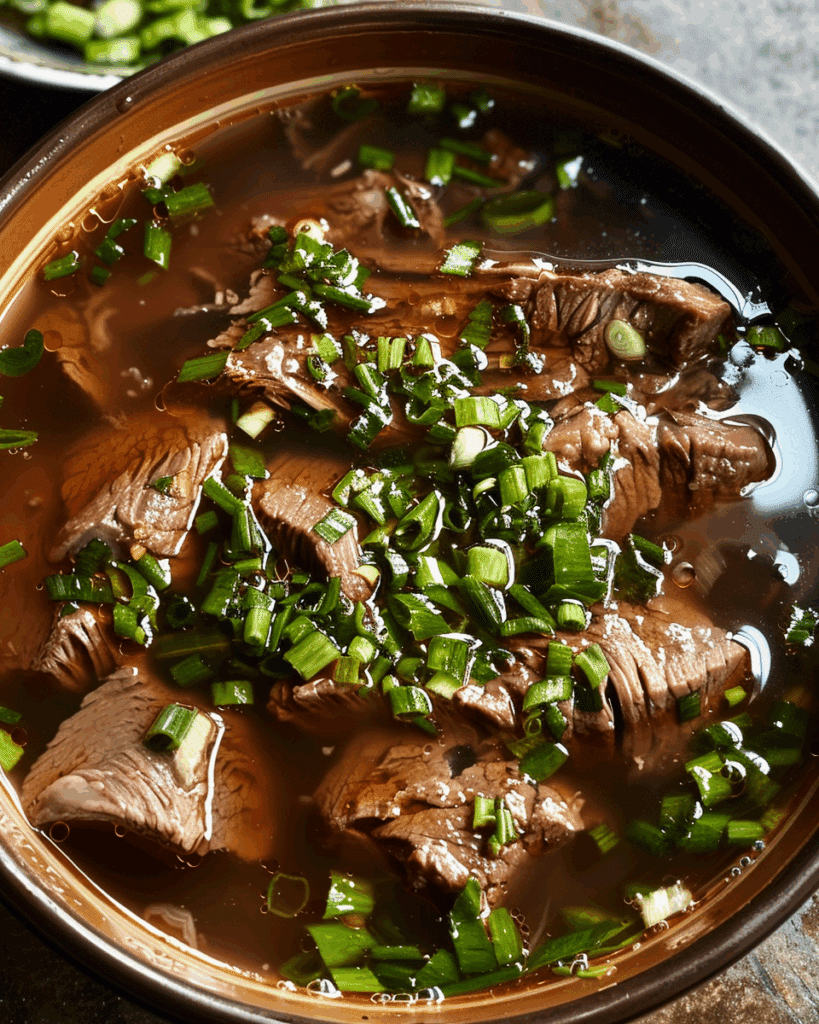 Slow Cooker Steak Soup
