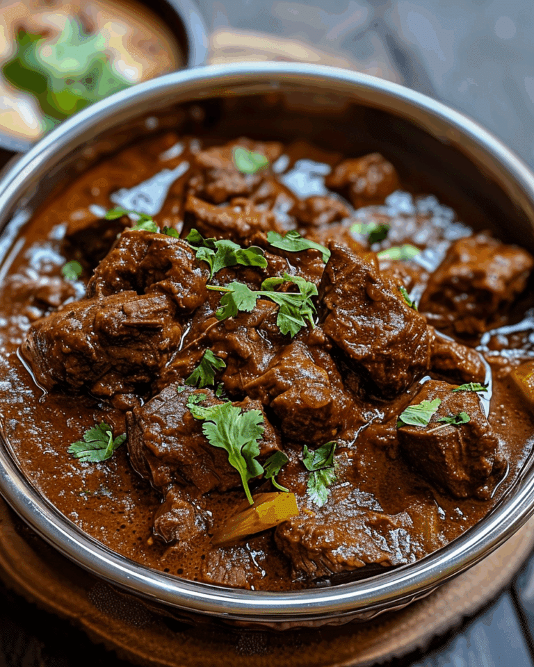 Spicy & Tangy Slow-Cooked Beef Vindaloo