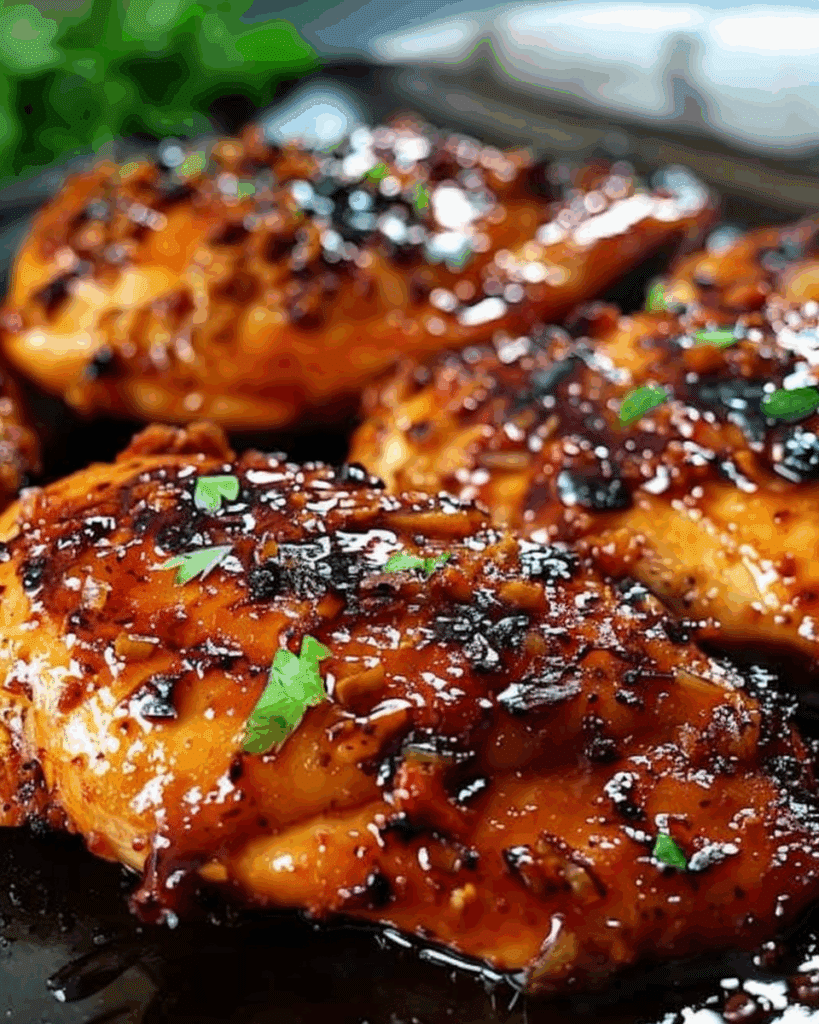 Quick and Easy Honey Garlic Chicken Breast