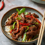 30-Minute Easy Sticky Crispy Chilli Beef