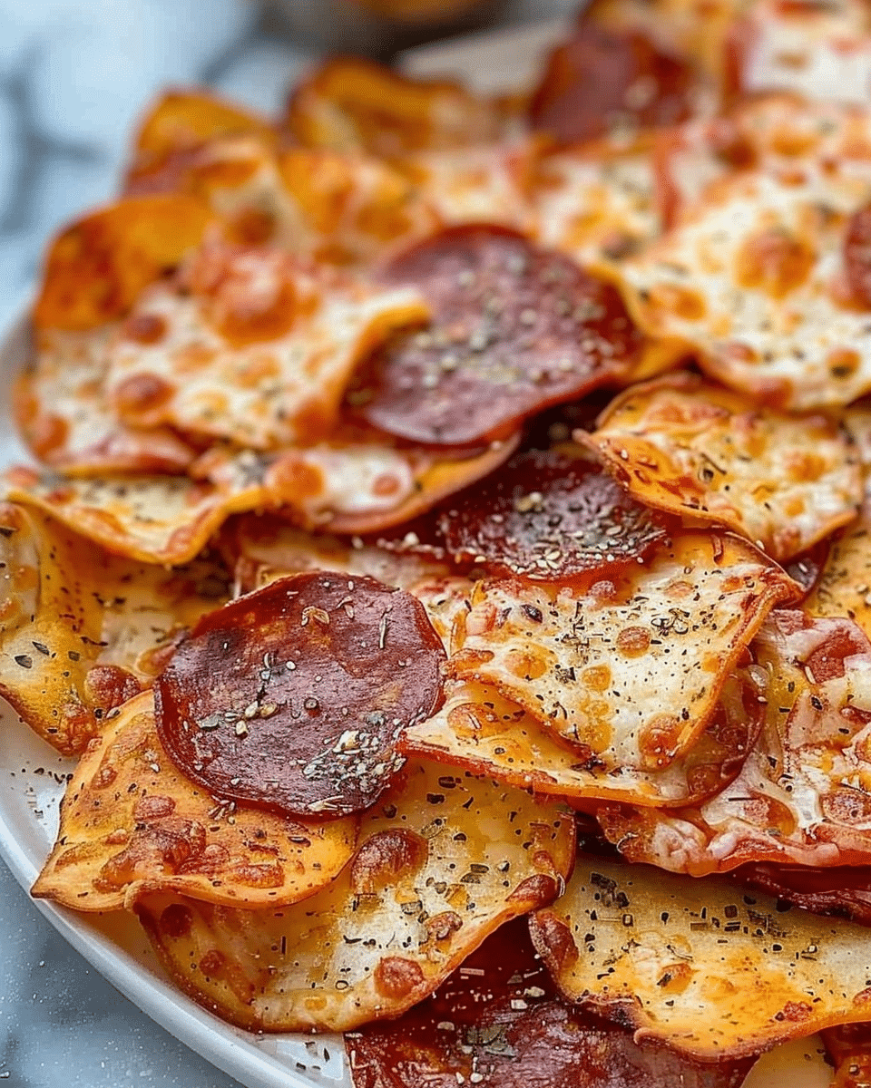 2-Ingredient Pizza Chips