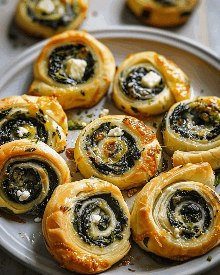 Spinach and Feta Pinwheels