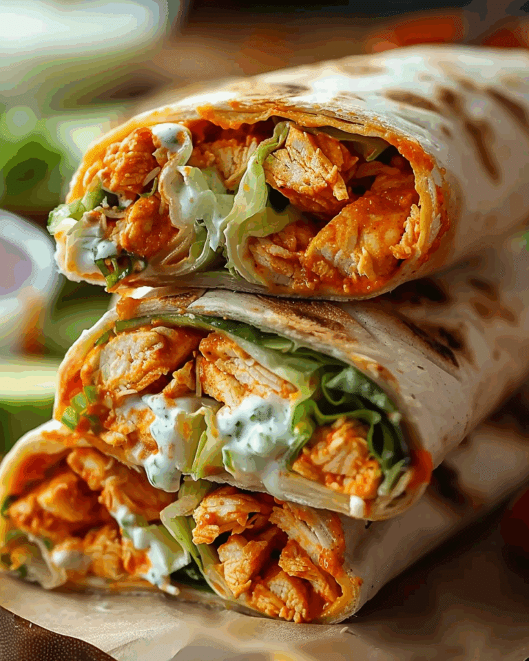Buffalo Chicken Wraps