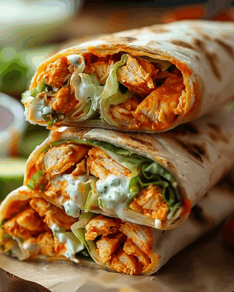 Buffalo Chicken Wraps
