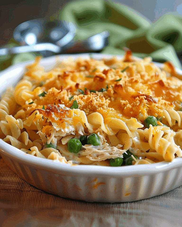 Amazing Classic Tuna Noodle Casserole