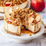 Apple Crisp Cheesecake