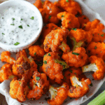 Buffalo Cauliflower Bites