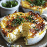 Baked Cottage Cheese Eggs