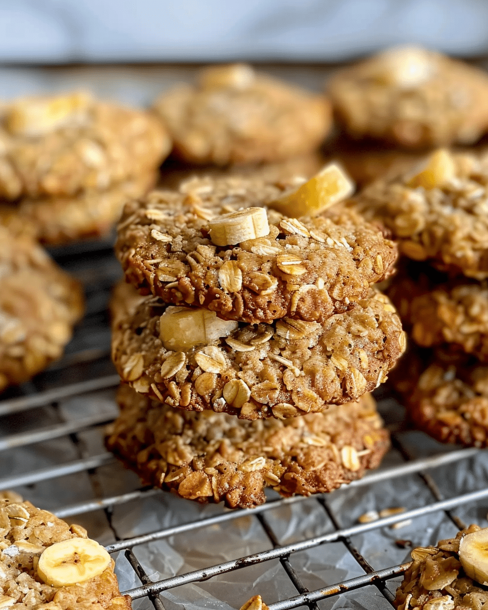 Banana Oat Cookies
