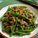 Beef Stir-Fried Green Beans