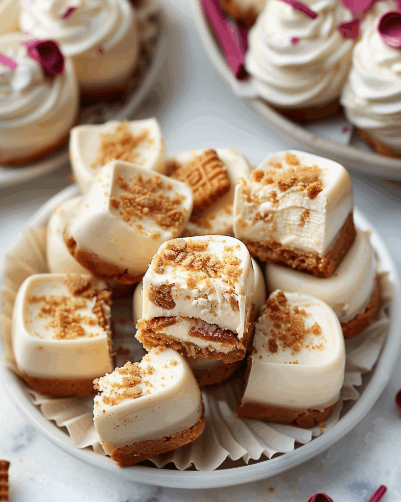 Biscoff Cheesecake Bites