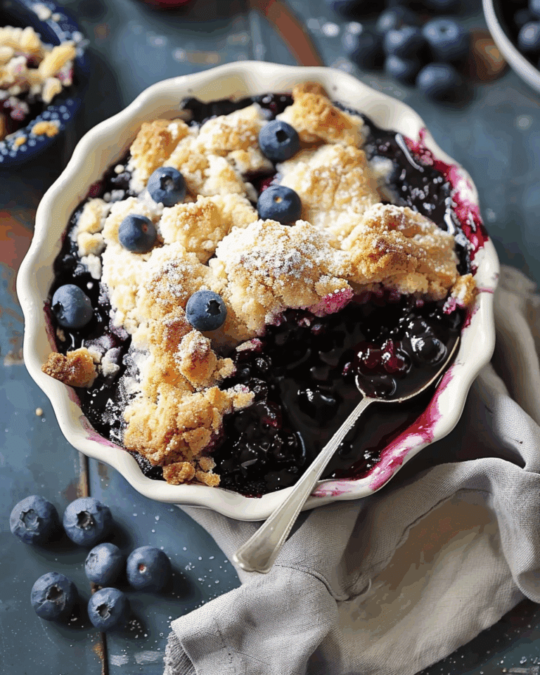 Blueberry Cobbler