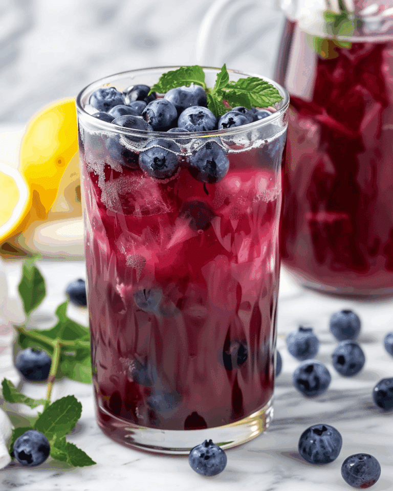 Blueberry Iced Tea