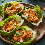 Buffalo Chicken Lettuce Cups