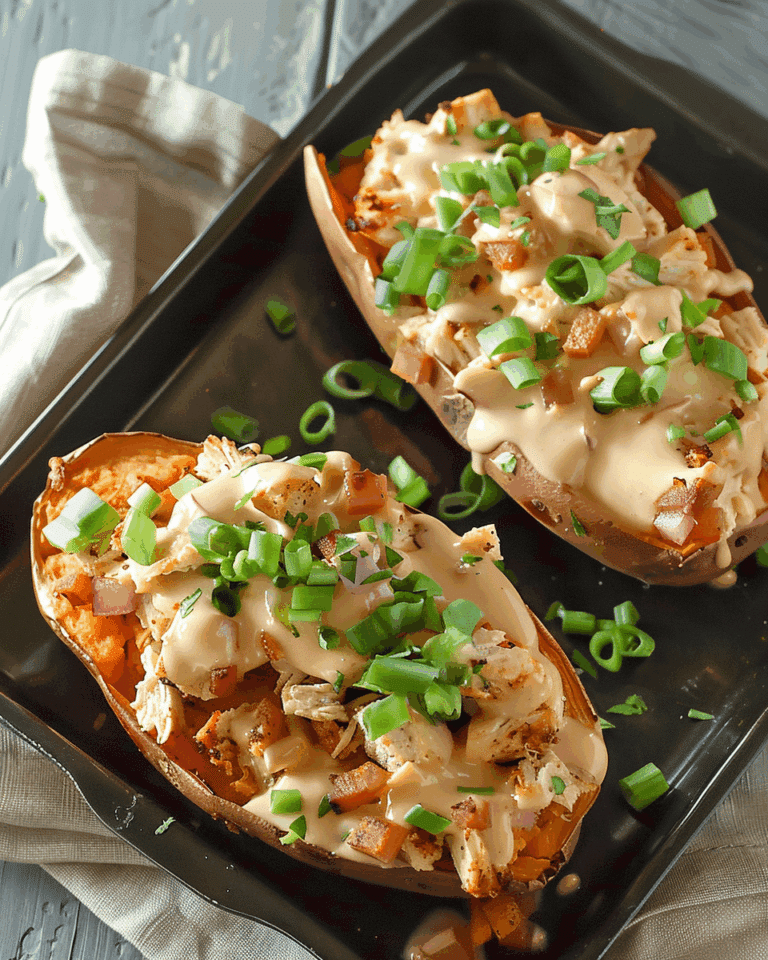 Cajun Turkey Stuffed Sweet Potatoes