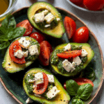 Caprese Stuffed Avocados