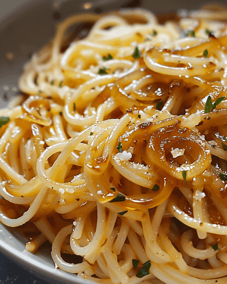 Caramelized Onion Pasta