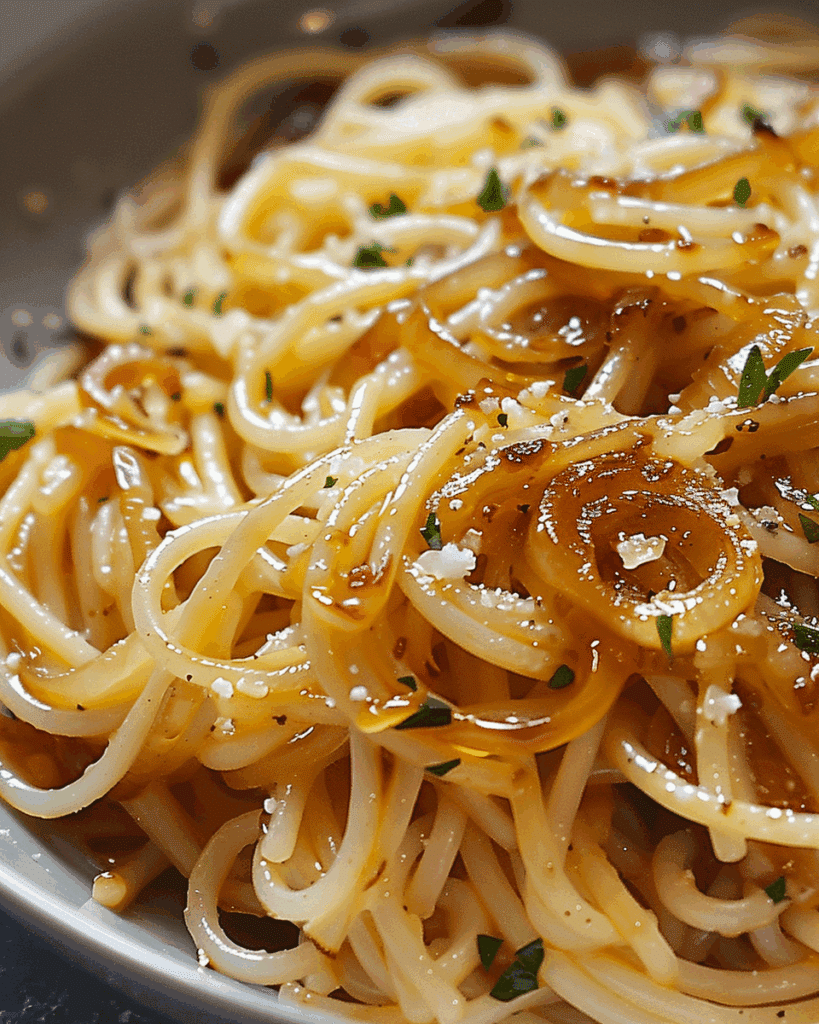 Caramelized Onion Pasta