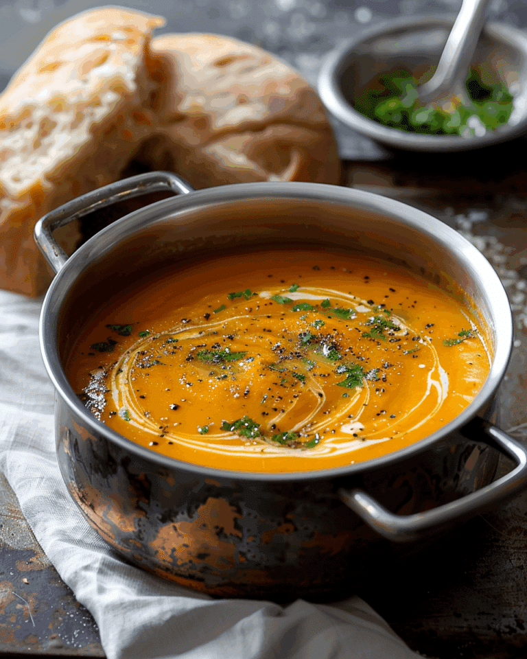 Carrot and Coriander Soup