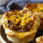 Cheeseburger Biscuit Cups