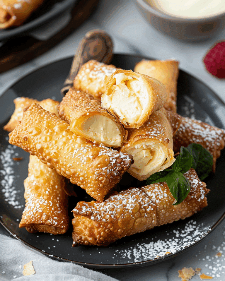 Cheesecake Egg Rolls