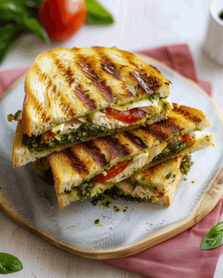 Chicken Pesto Panini