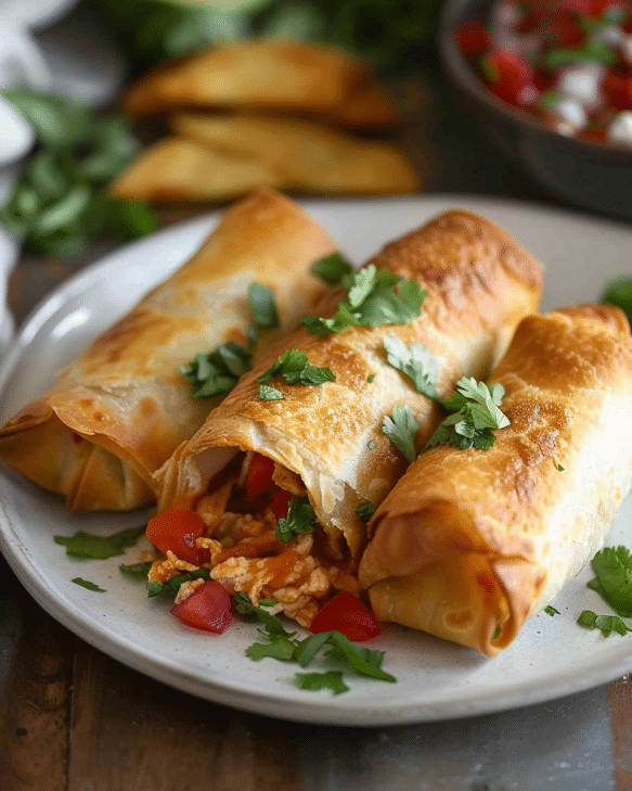 Chicken Chimichangas
