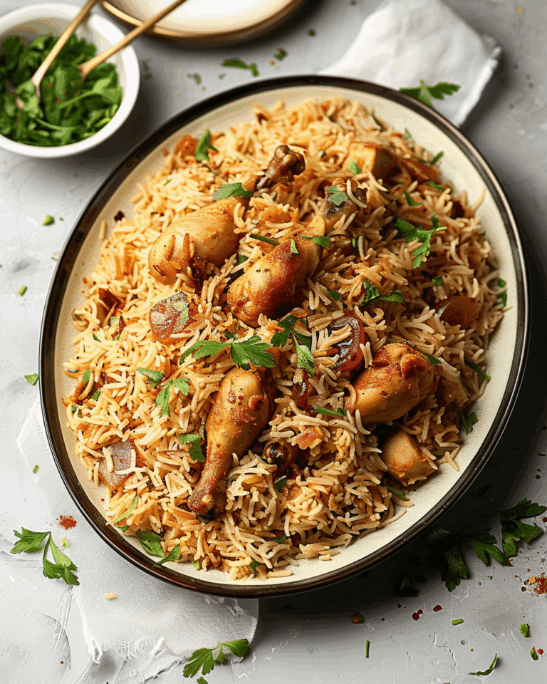 Pakistani Chicken Pulao
