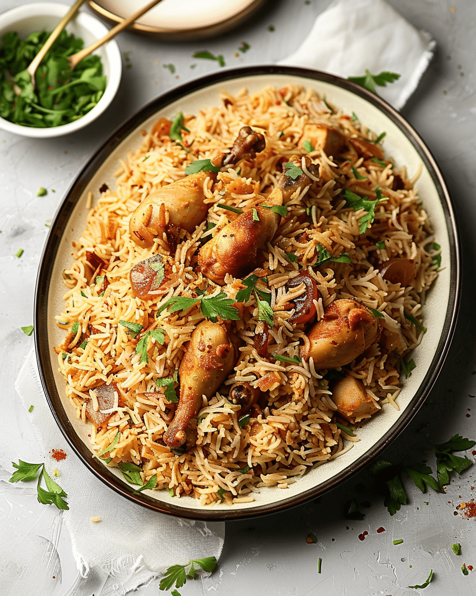 Pakistani Chicken Pulao