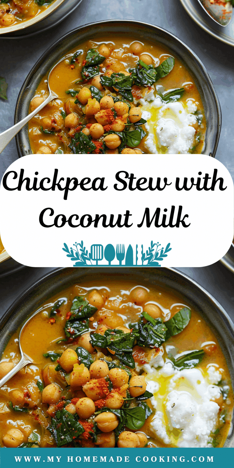 Spiced Chickpea Stew With Coconut and Turmeric