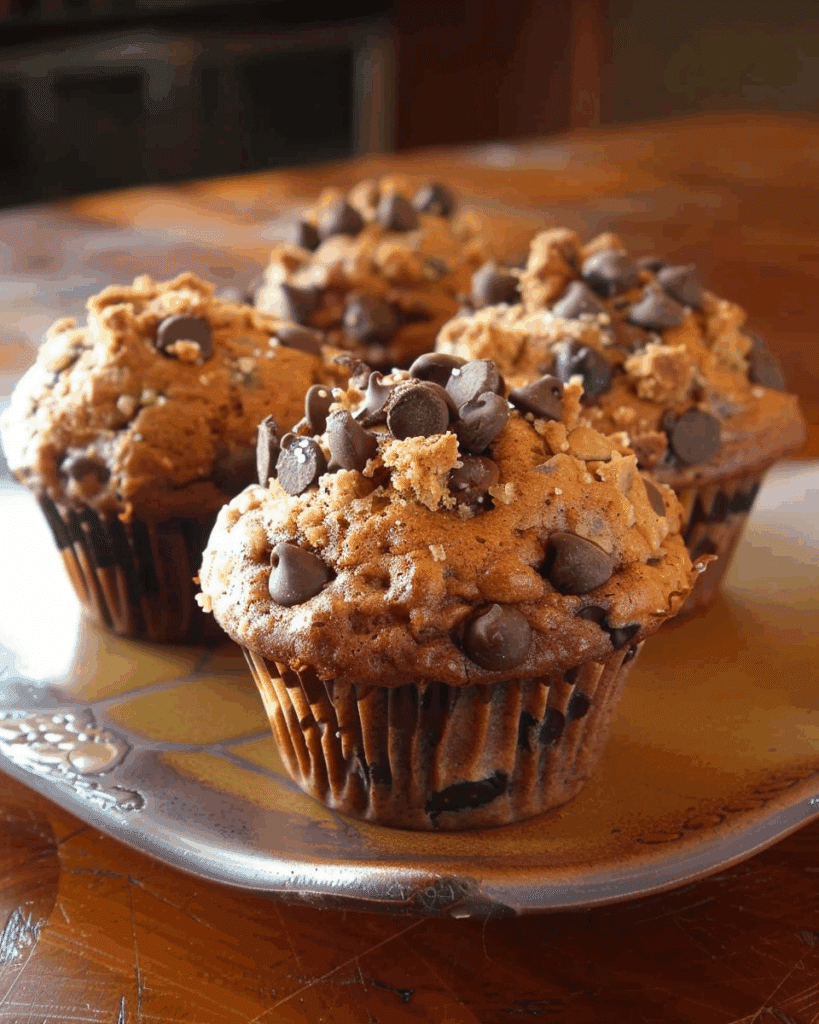 Chocolate Chip Date Muffins