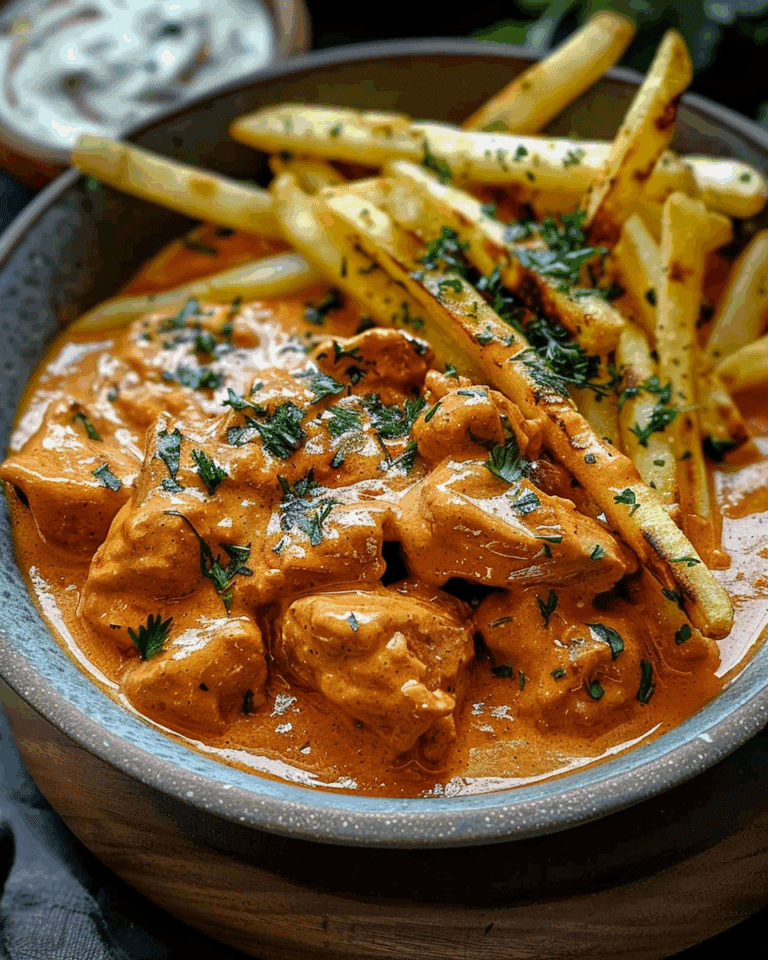 Creamy Butter Chicken in Garlic-Infused Sauce