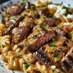 Creamy Paprika Steak Shells